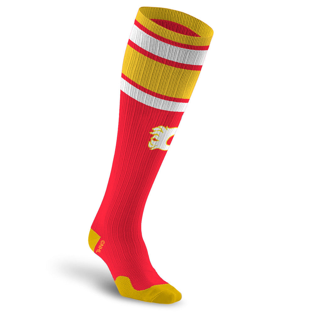 NHL Compression Socks, Calgary Flames