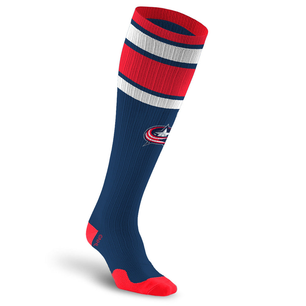 NHL Compression Socks, Columbus Blue Jackets
