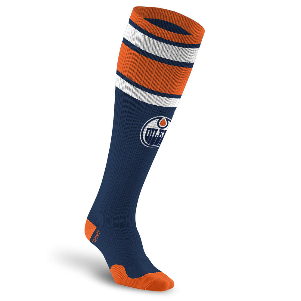 NHL Compression Socks, Edmonton Oilers
