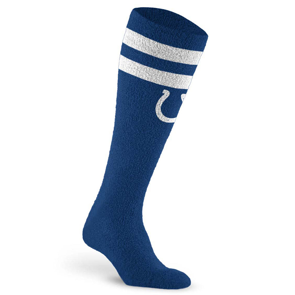 Fuzzy NFL Compression Sock, Indianapolis Colts