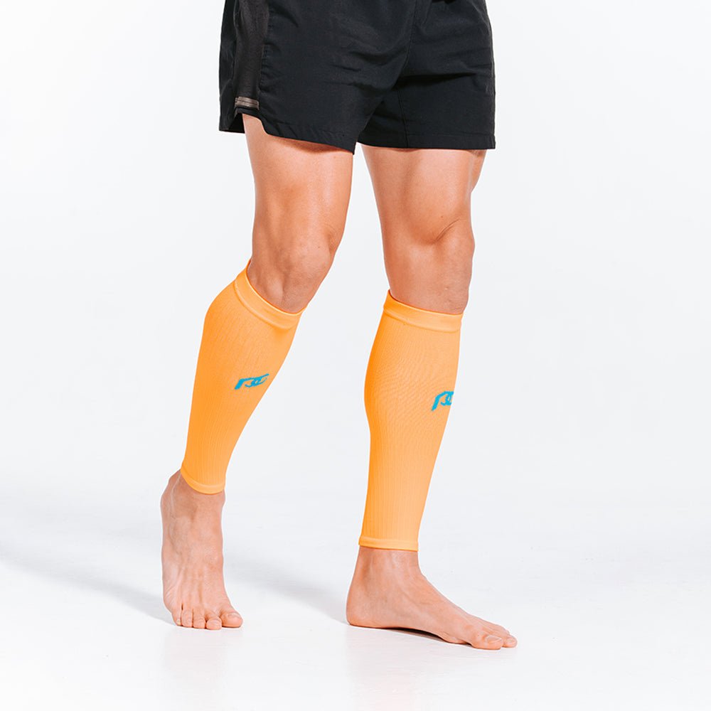 Calf Sleeves, Neon Orange