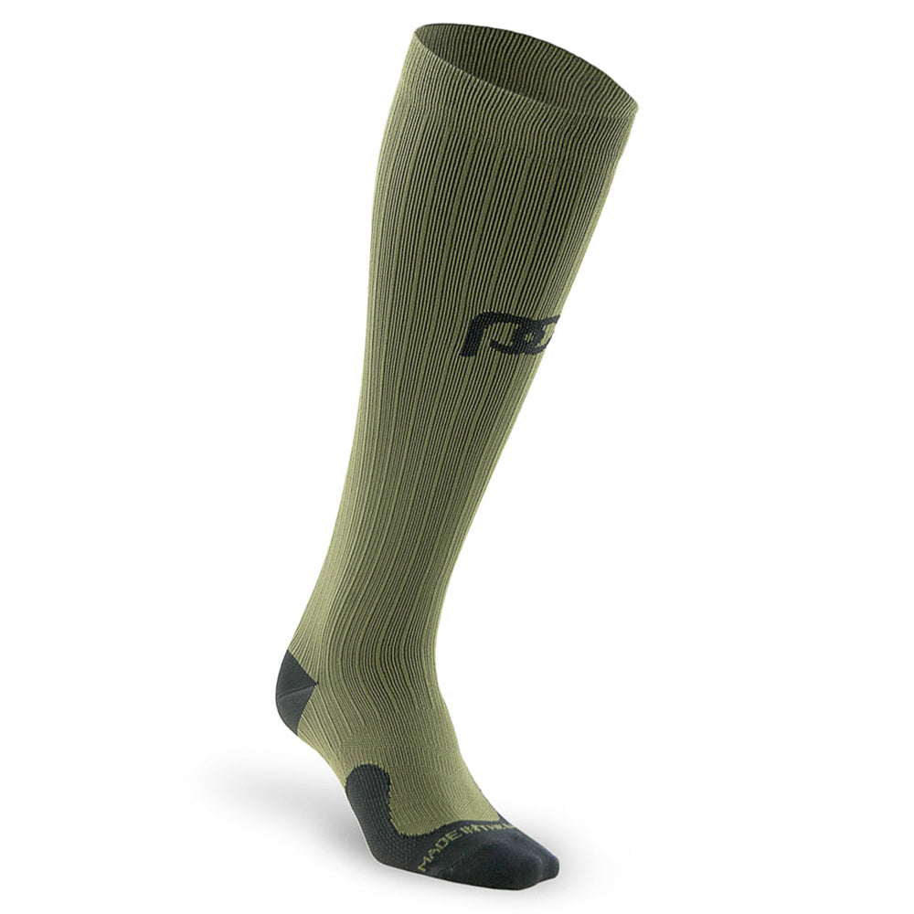 03122022-Knee-High-Compression-Socks-Marathon-Stealth-Green-1.jpg