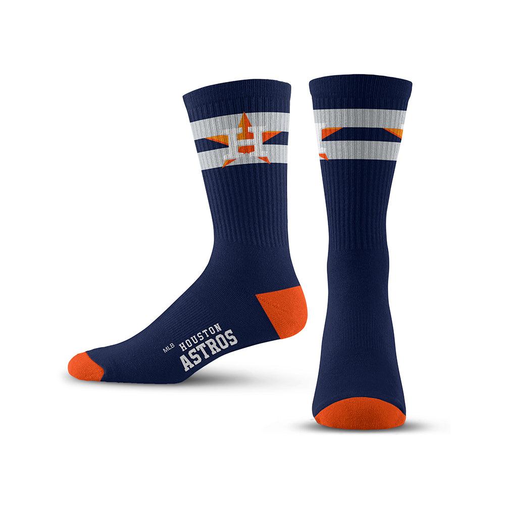 Pro Compression MLB Compression Socks, Houston Astros - Classic Stripe, L/XL