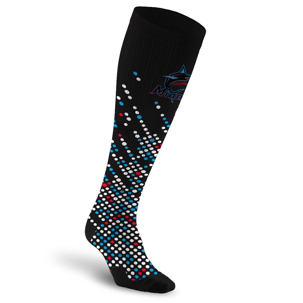 More Mile Miami Men’s Running Socks - 5 Pairs, Cushioned, Breathable, Low-Cut Sports Socks
