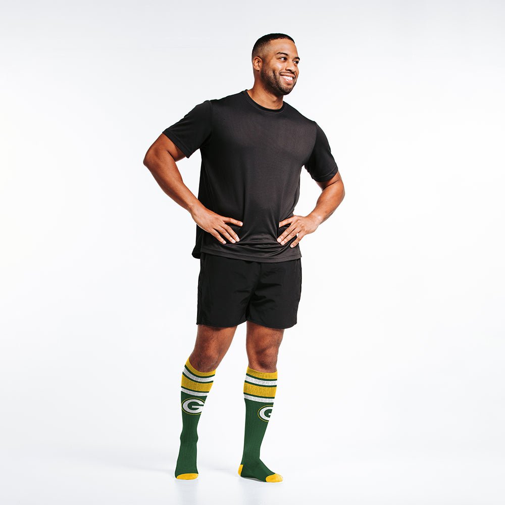 NFL Compression Socks, Green Bay Packers