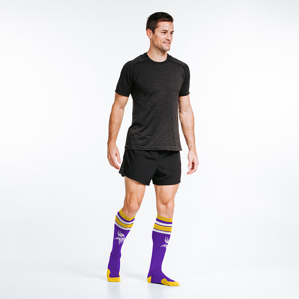 NFL-Compression-Socks-Minnesota-Vikings-PC-100-Male-Model.jpg