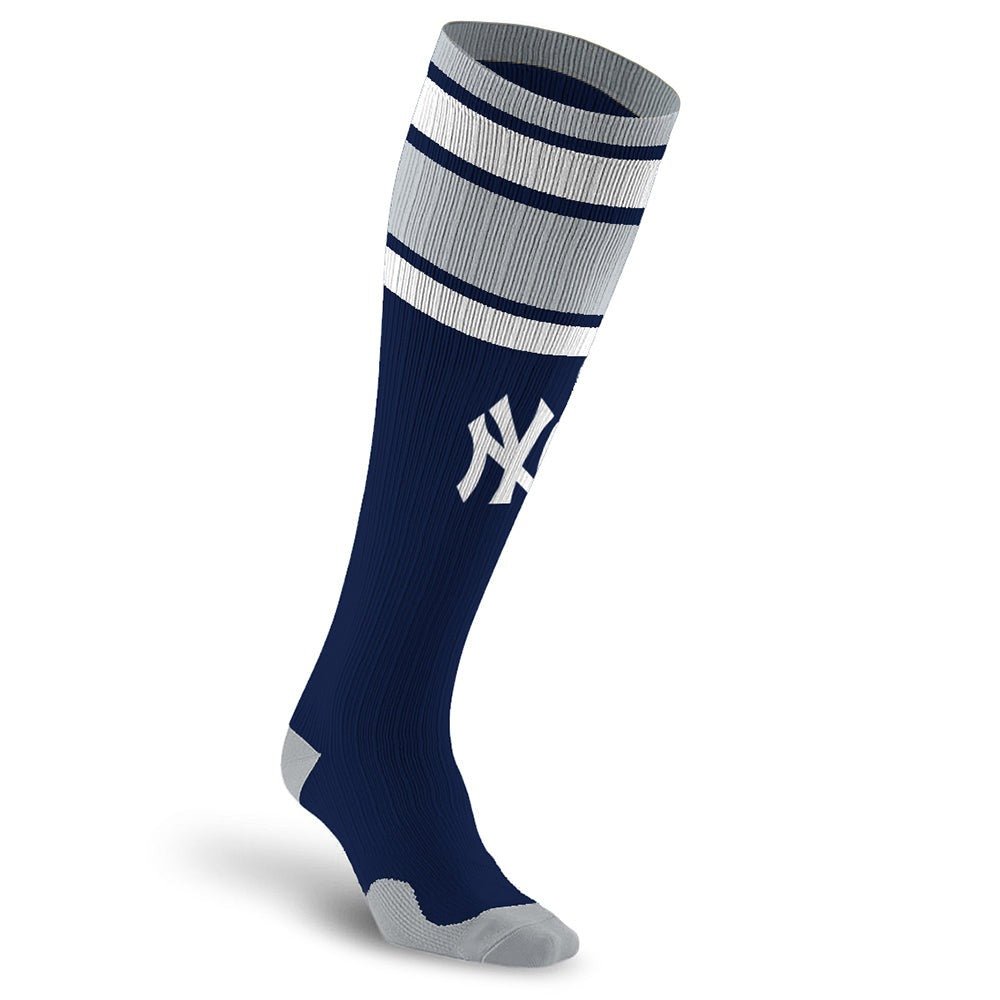 PRO Compression Major League Baseball Knee High Compression Sock Genuine MLB Merchandise Sock New York Yankees