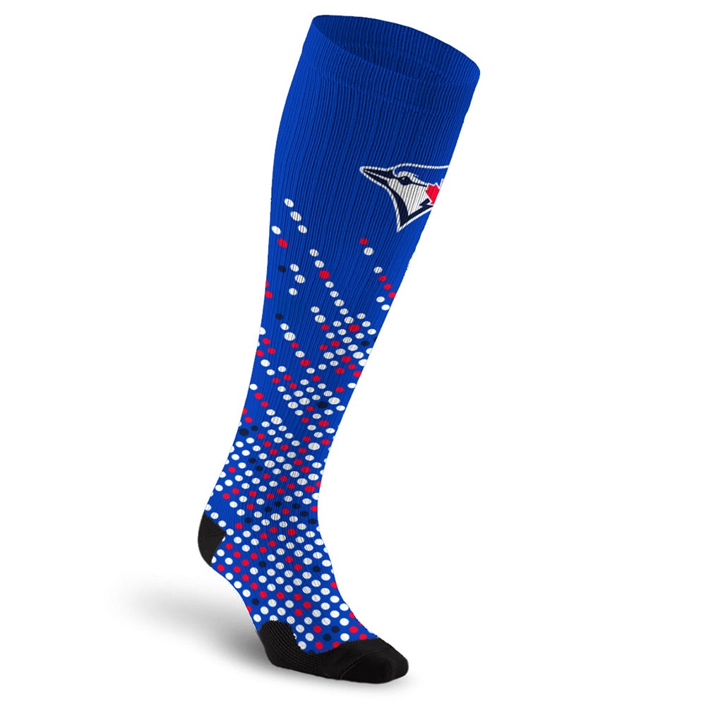 Pro Compression MLB Compression Socks, Toronto Blue Jays - Scoreboard, S/M