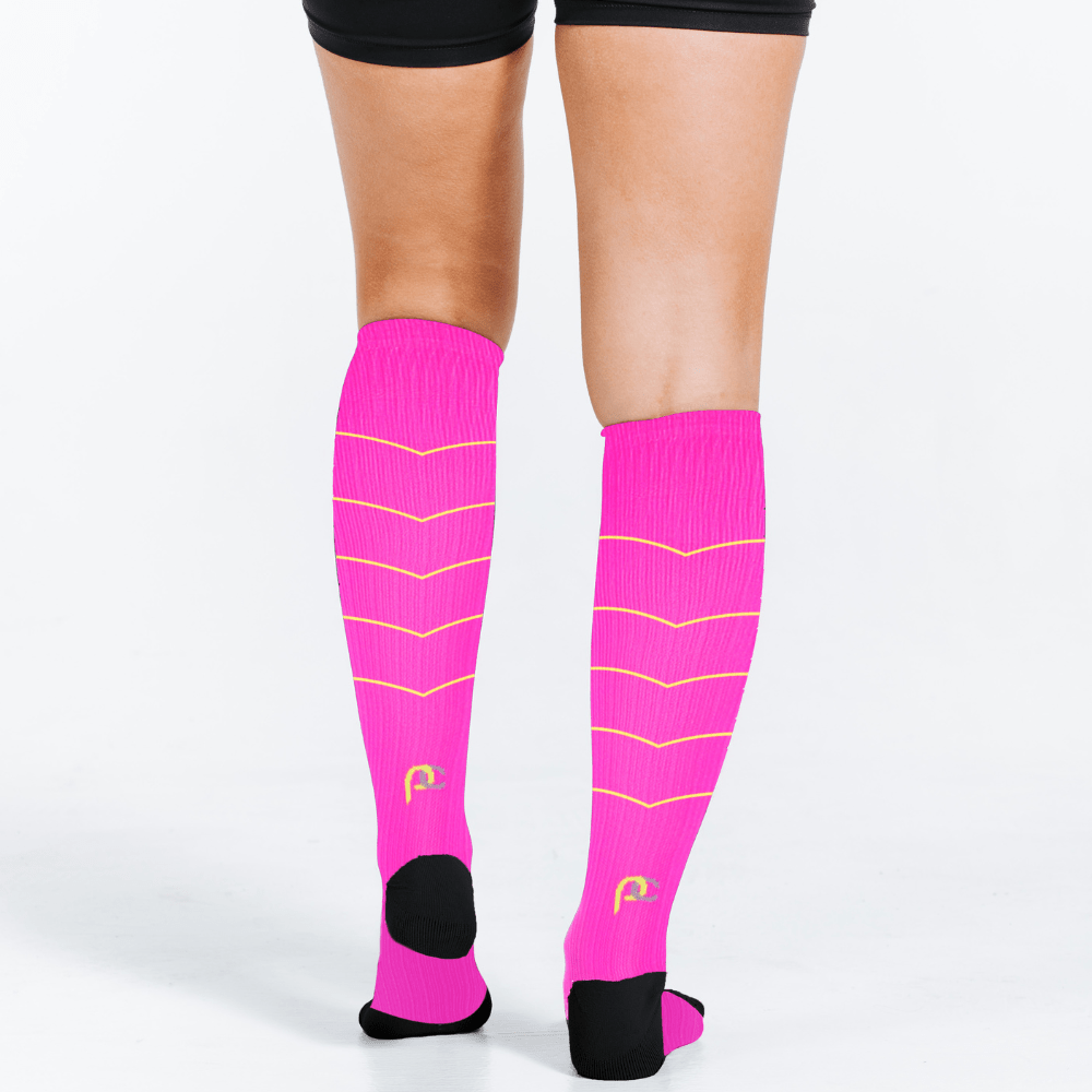 PRO Elite 2, Pink Knee High Compression Sock | PRO Compression