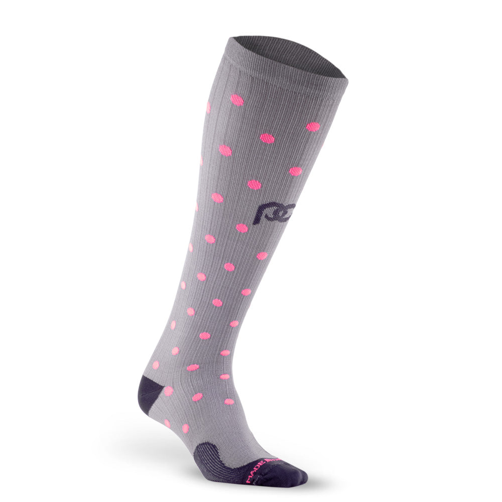 120723-Knee-High-Compression-Socks-Marathon-Grey-With-Pink-Dots-1.jpg