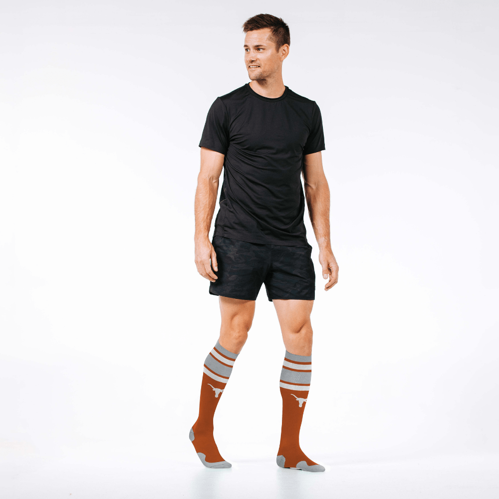 College Compression Socks, Texas Longhorns - PRO Compression