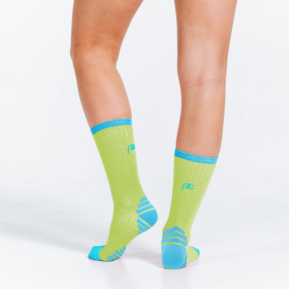 Run Crew, Lime - PRO Compression
