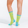 Run Crew, Lime - PRO Compression