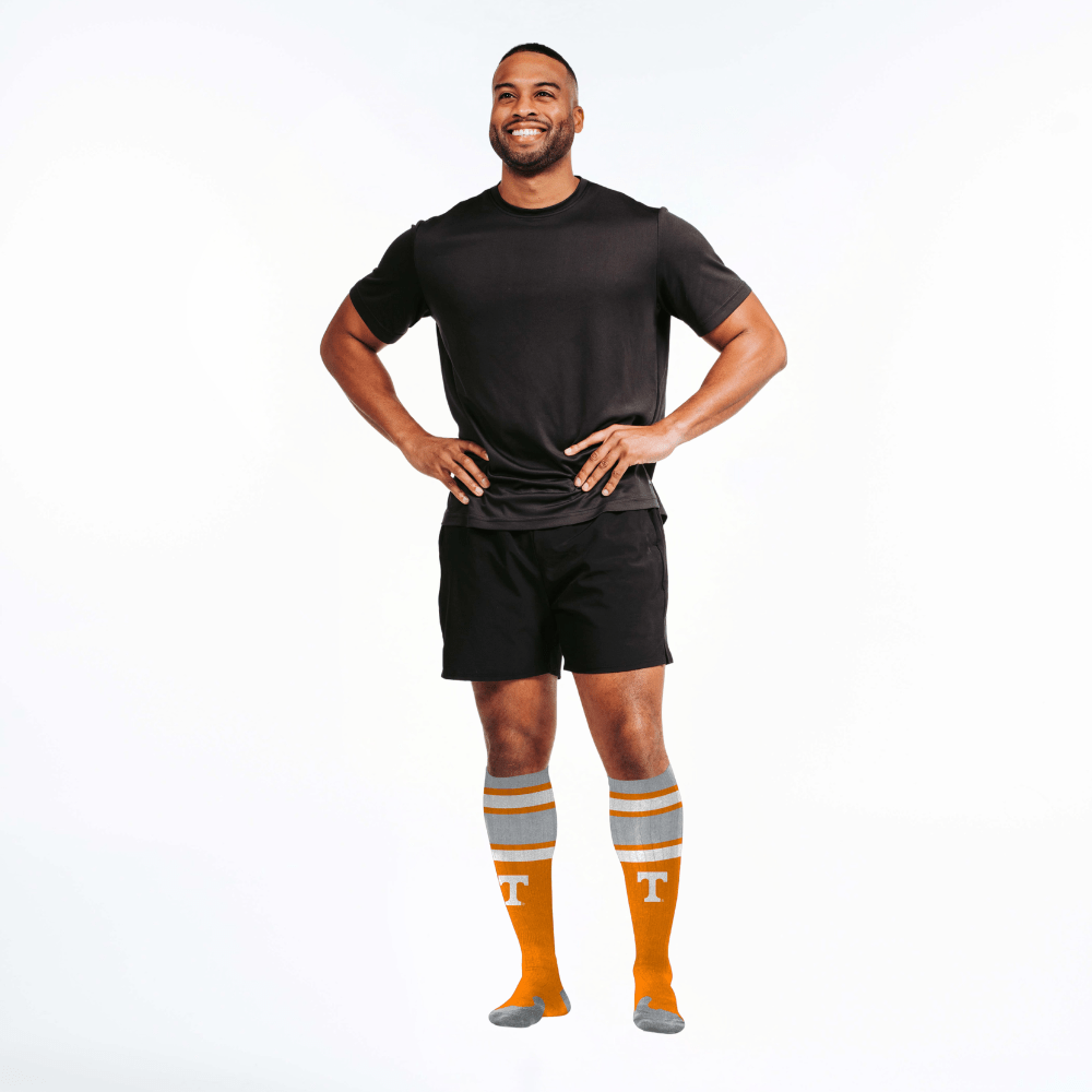 College Compression Socks, Tennessee Volunteers - PRO Compression