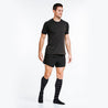 Marathon Bamboo Wool, Black Grey Stripes - PRO Compression