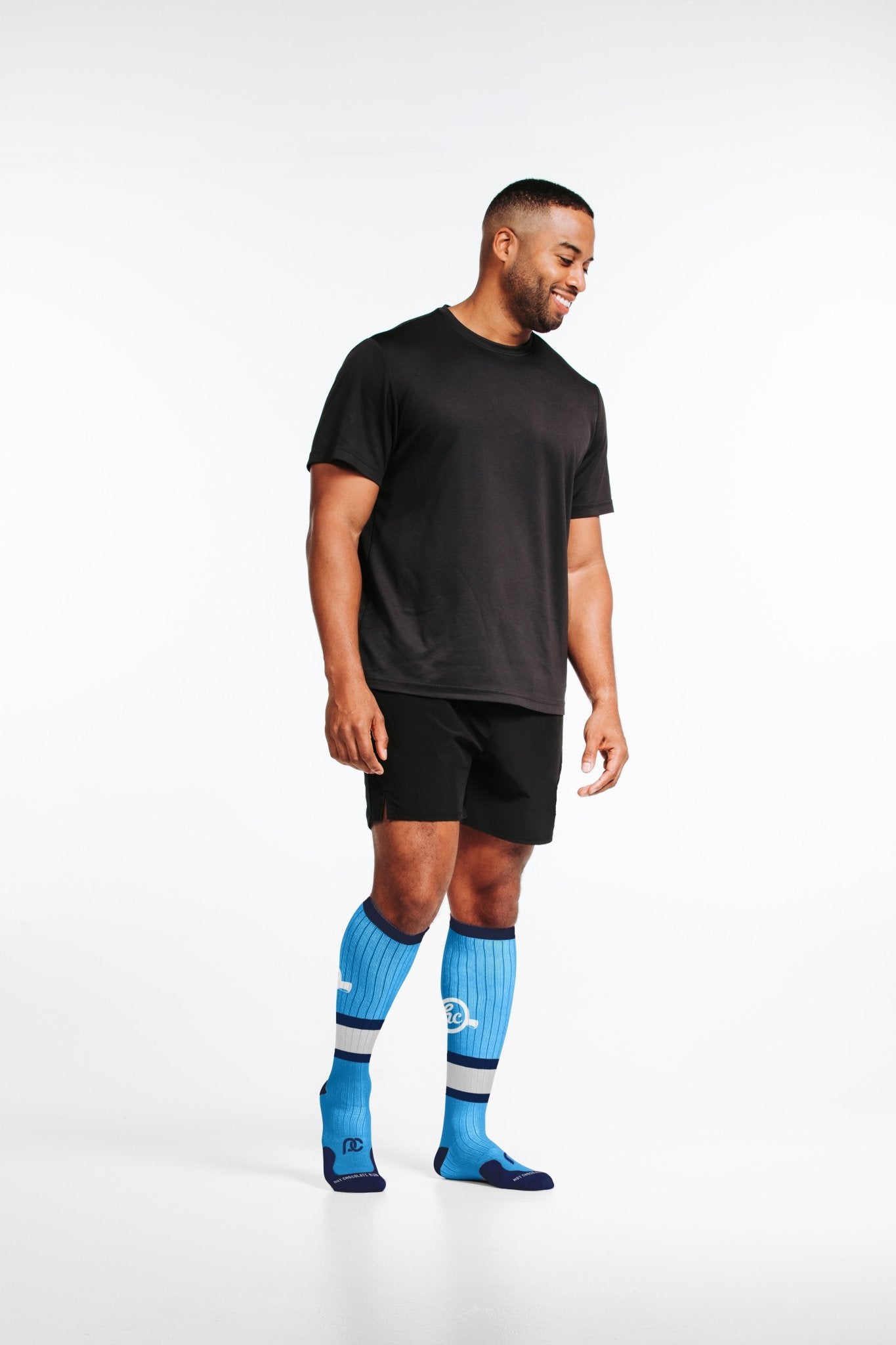 Marathon, Hot Chocolate Run Series - Light Blue - PRO Compression