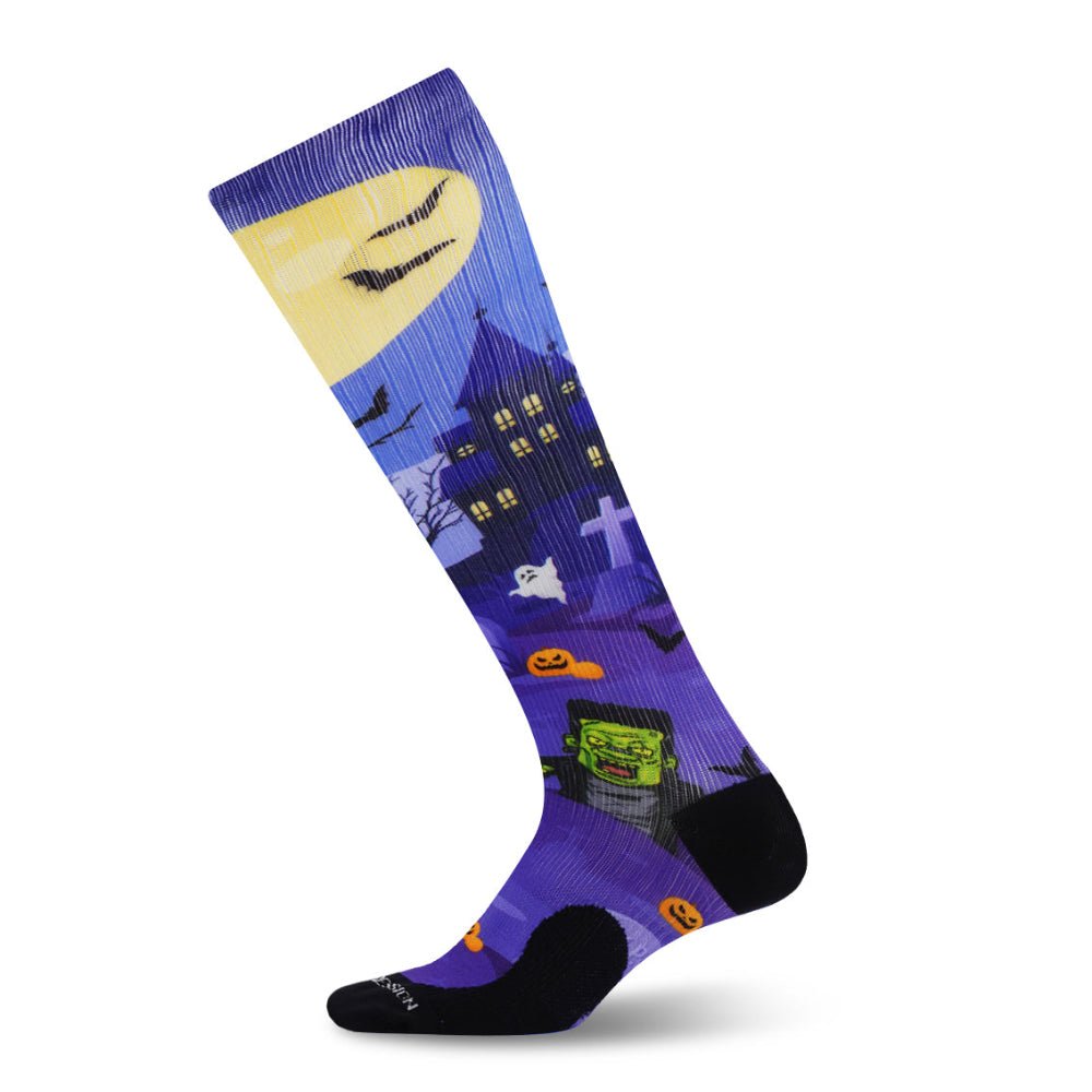 Marathon Printed, Haunted House - PRO Compression