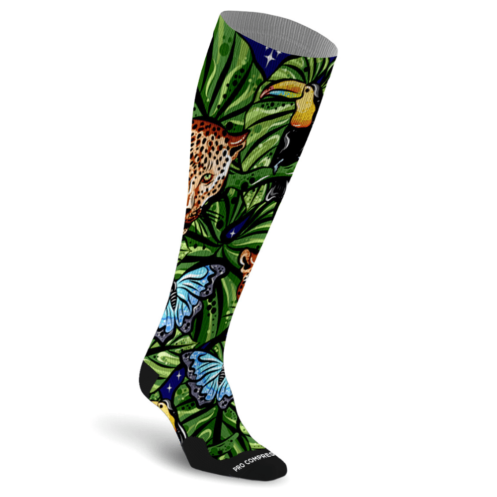 Marathon Printed, Jungle - PRO Compression