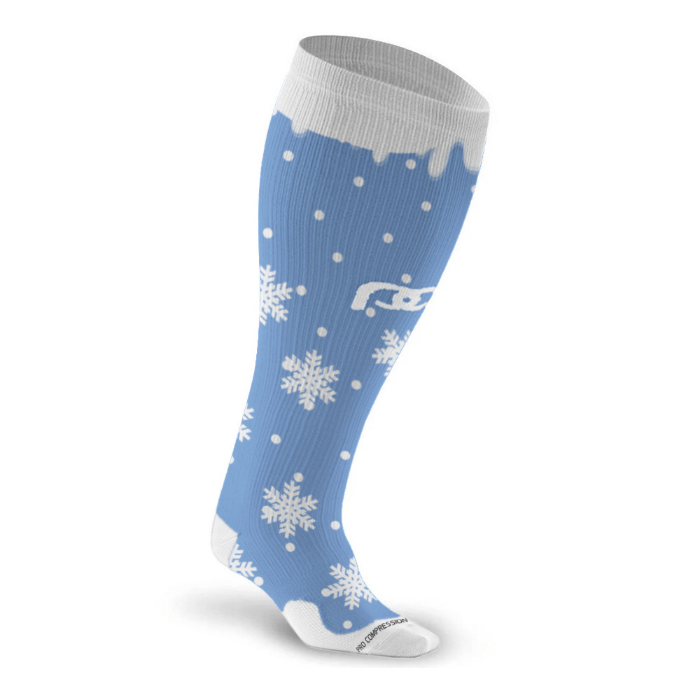 Marathon Wide - Calf, Snowflake - PRO Compression