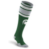 College Compression Socks, Michigan State Spartans - PRO Compression