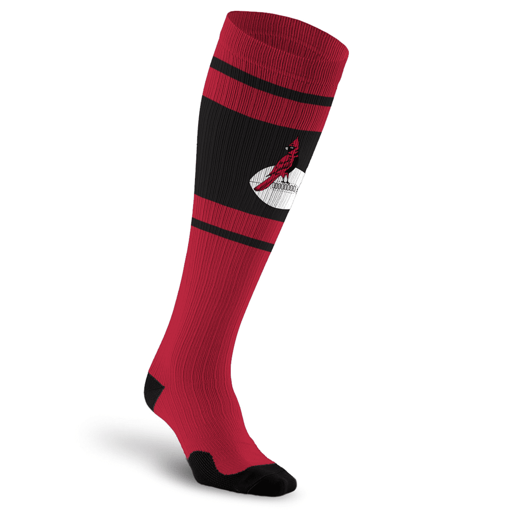 NFL Compression Socks, Arizona Cardinals- Throwback