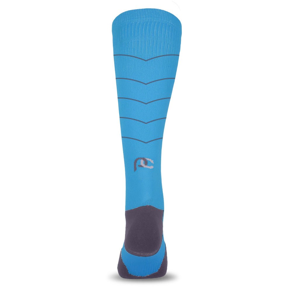 PRO Steel Blue 2 Teal Knee-High Compression Sock | PRO Compression