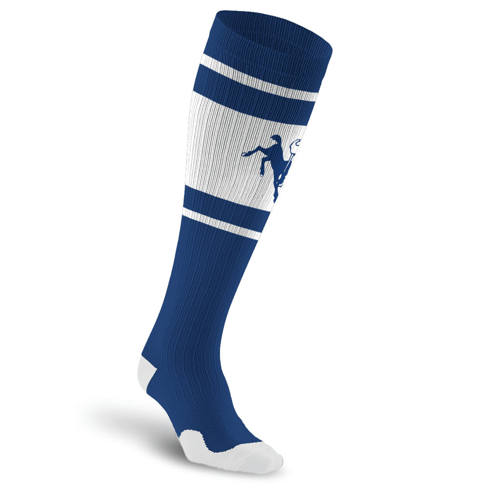 NFL Compression Socks, Indianapolis Colts- Throwback
