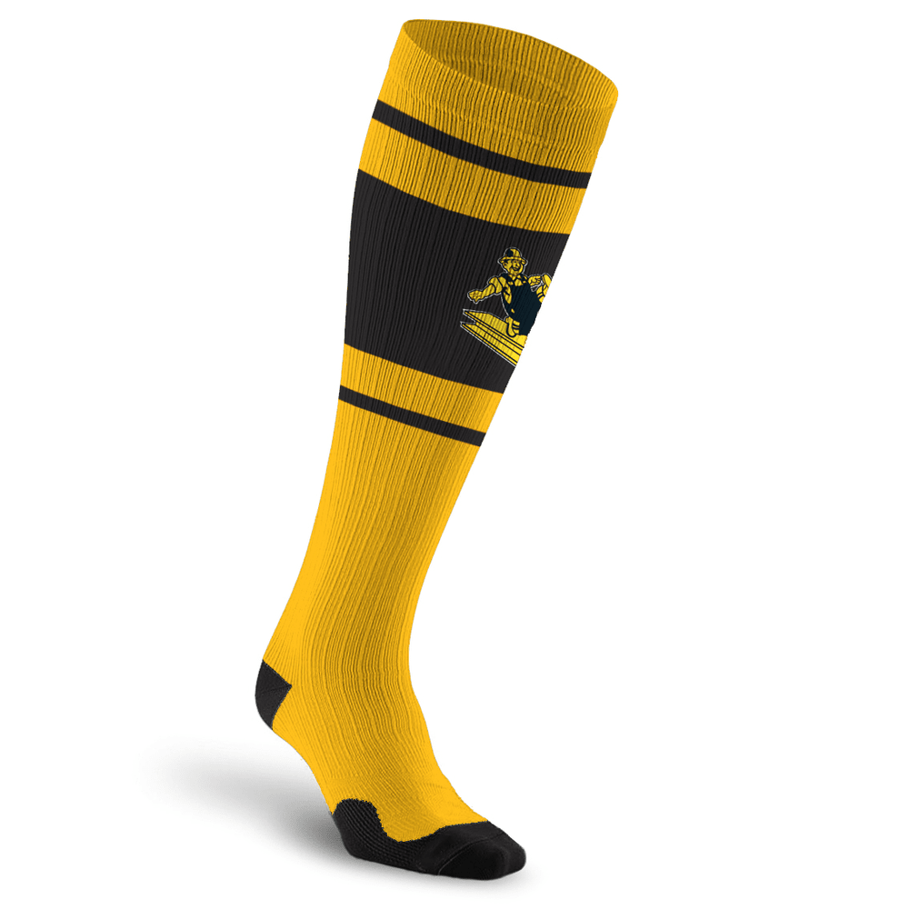 NFL Compression Socks, Pittsburgh Steelers- Throwback