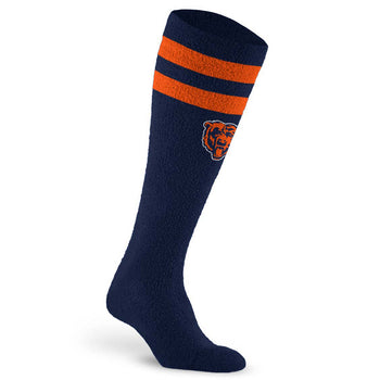 Fuzzy NFL Compression Sock, Chicago Bears