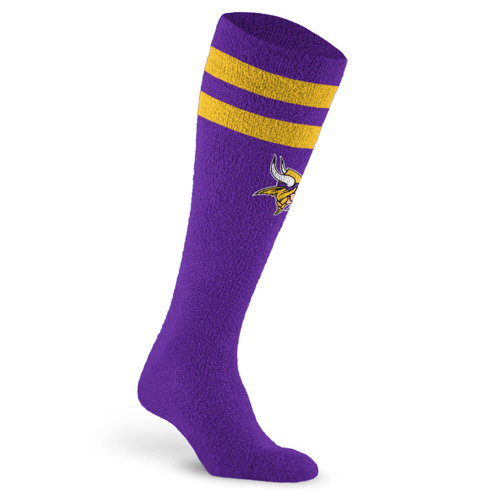 Fuzzy NFL Compression Sock, Minnesota Vikings