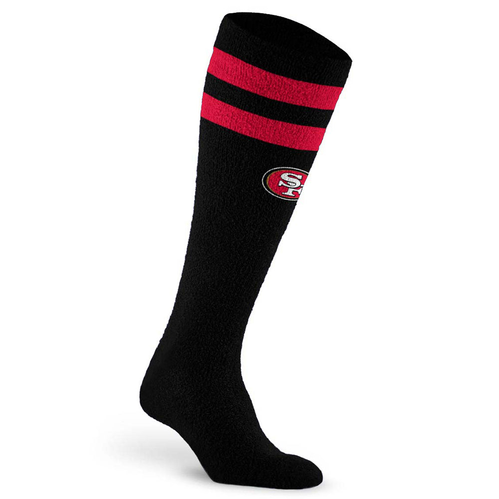 Fuzzy NFL Compression Sock, San Francisco 49ers