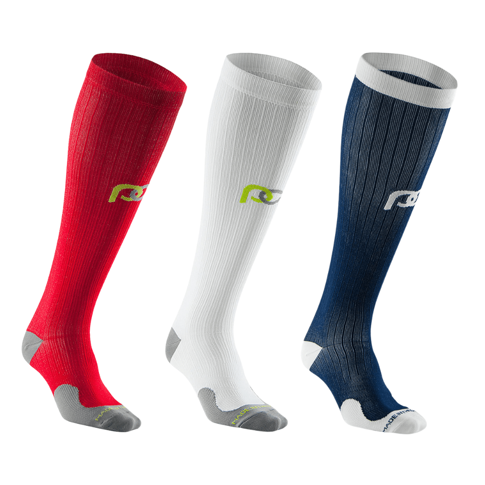 Marathon Red White Blue 3 Pair Bundle