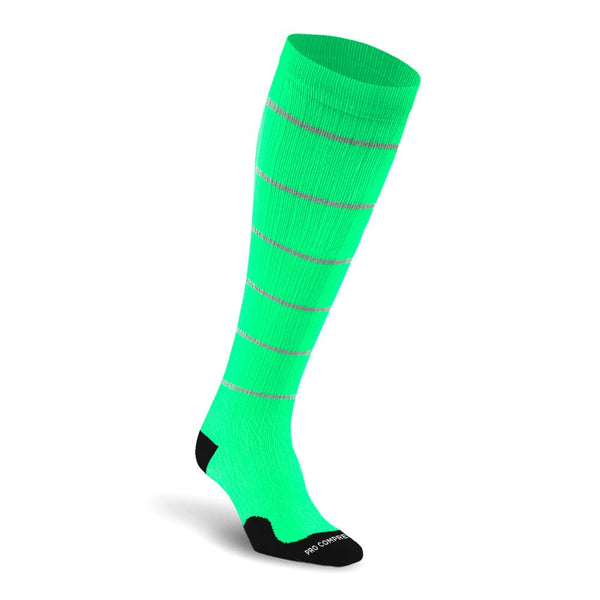 Marathon Reflective, Neon Green - PRO Compression