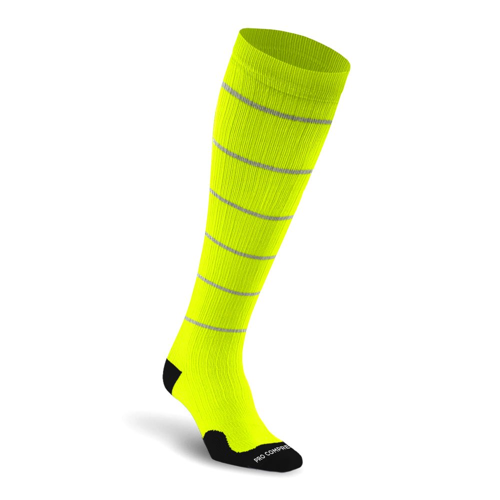 Marathon Reflective, Neon Yellow - PRO Compression