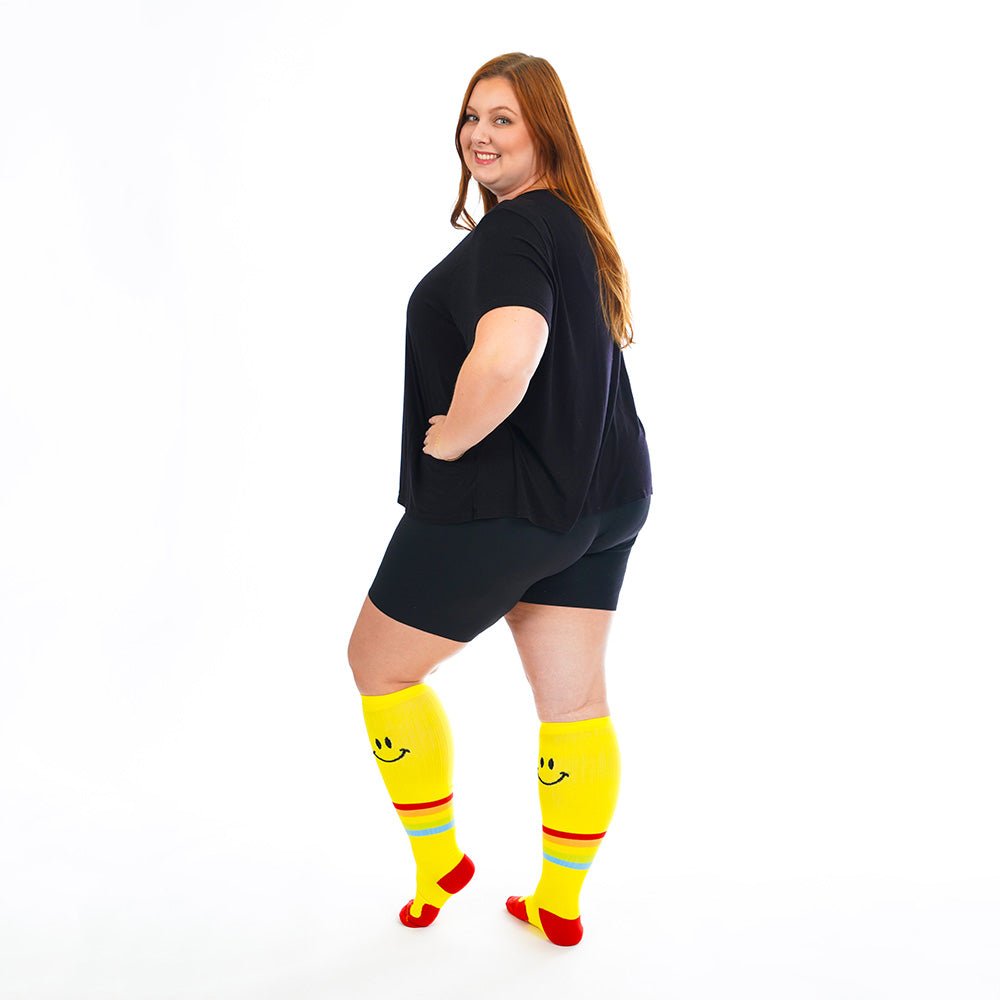 Plus Size Compression Socks Wide Calf Plus Size Compression Socks 20-30 MmHg For Wide Calves - Men & Women (2XL-4XL) Medical Grade Compression Socks Plus Size Compression Socks Wide Calf Plus Size Compression Socks 20-30 MmHg For Wide Calves - Men & Women (2XL-4XL) Medical Grade Compression Socks