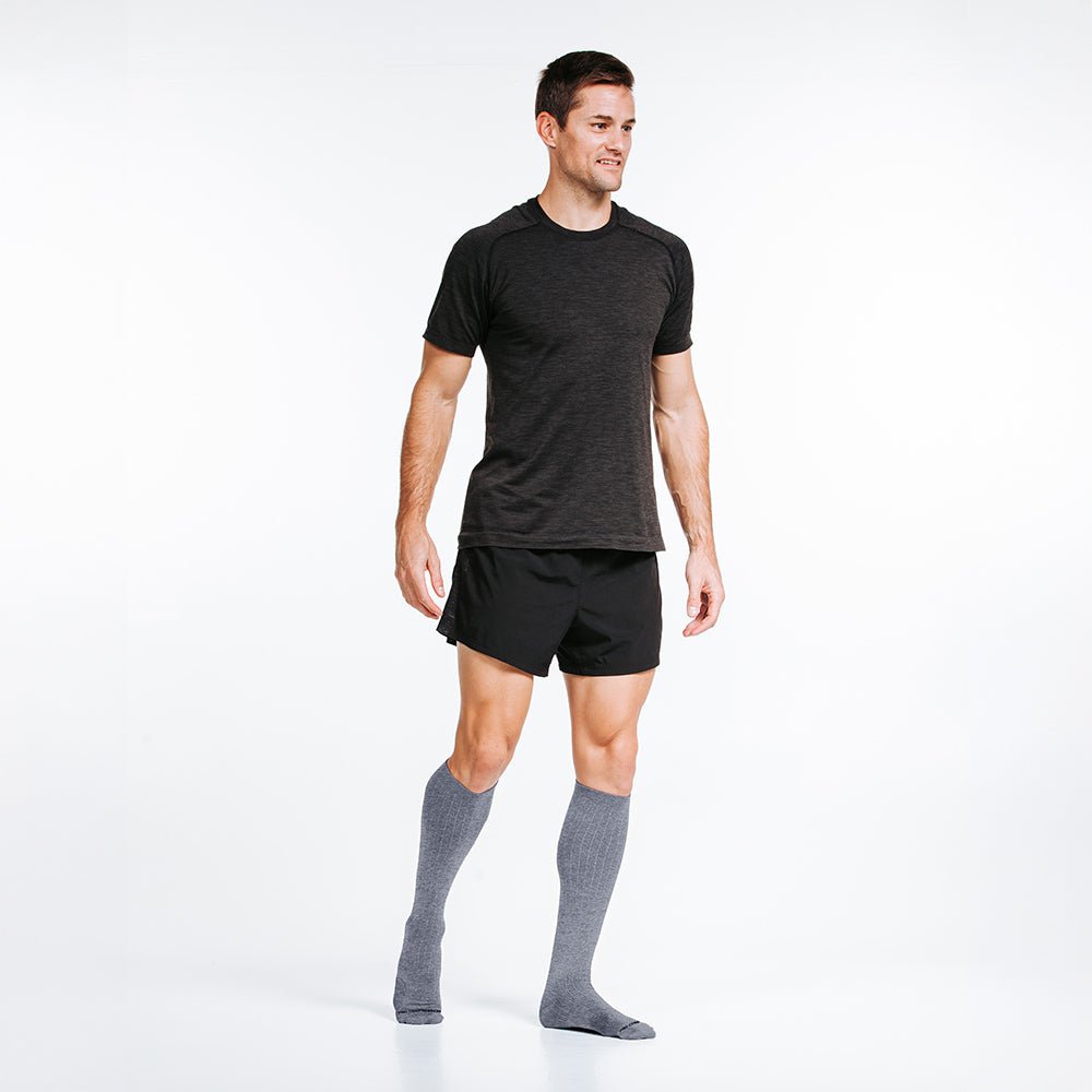 Grey Everyday Light Compression Knee-High Socks | PRO Compression