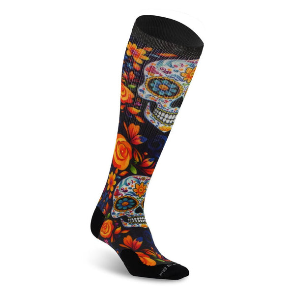 Marathon Printed, Sugar Skulls - PRO Compression