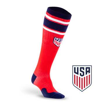 U.S. Soccer Compression Socks, USMNT Red
