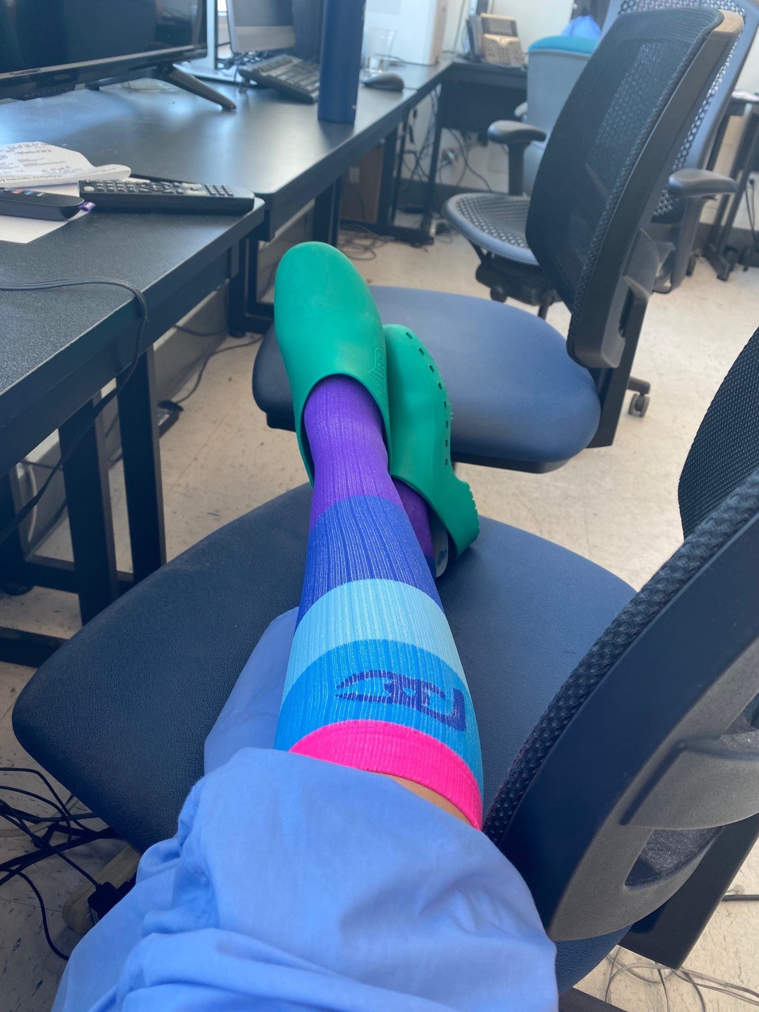 &quot;I&#39;m a nurse and I cannot imagine working a shift without these socks!&quot;