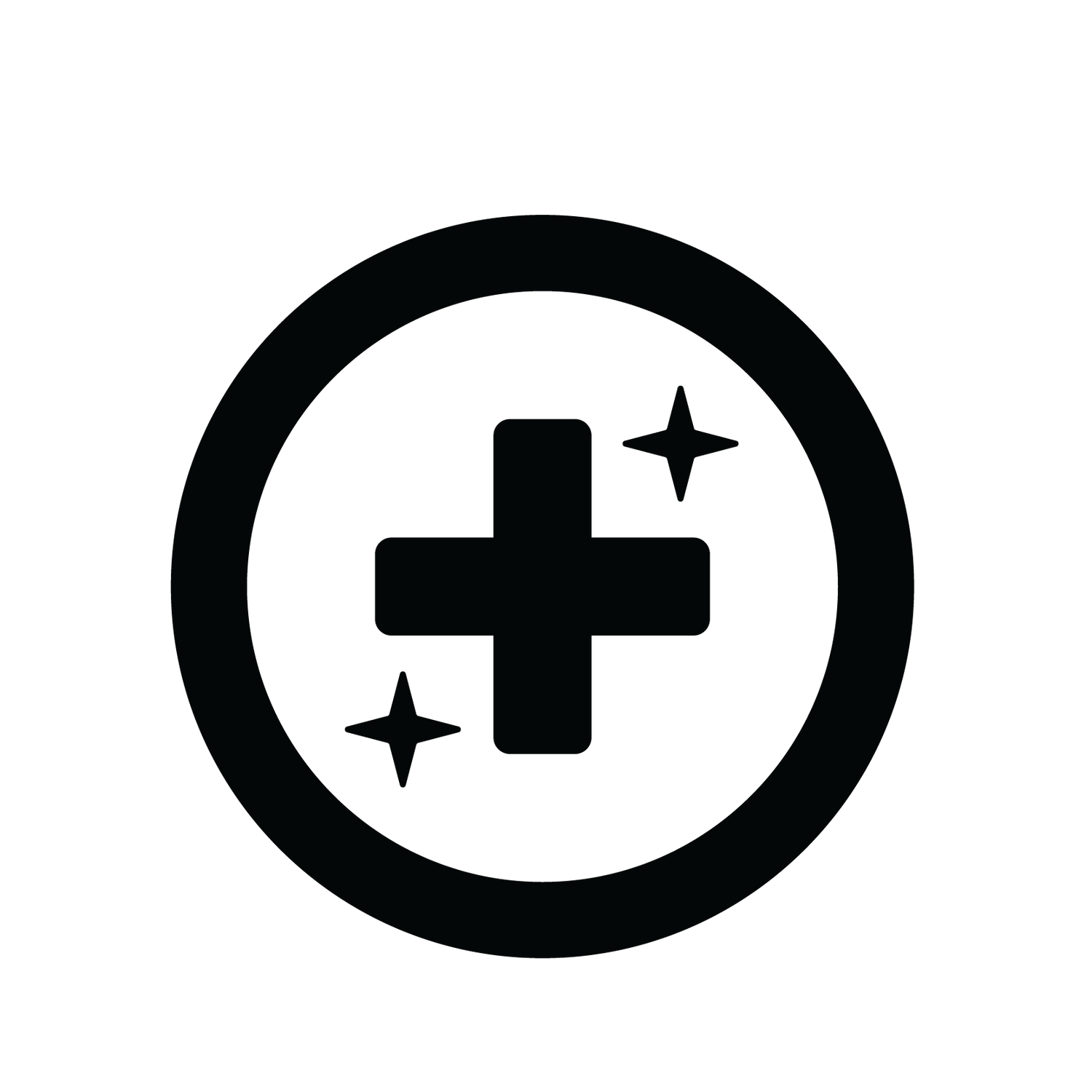 Icon representing pain relief and soreness reduction.