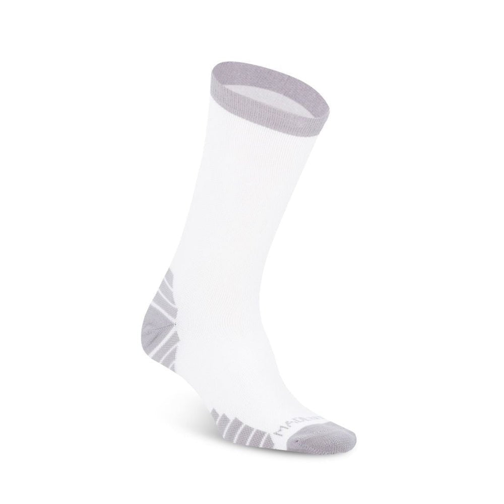 Run Crew, White - PRO Compression