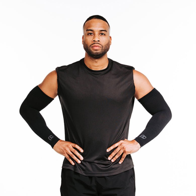 Compression Arm Sleeves in Black | PRO Compression