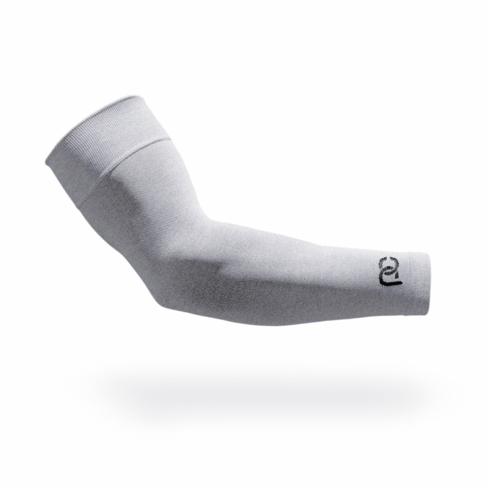 White Football Forearm Sleeve - CSS Football Collection – Custom
