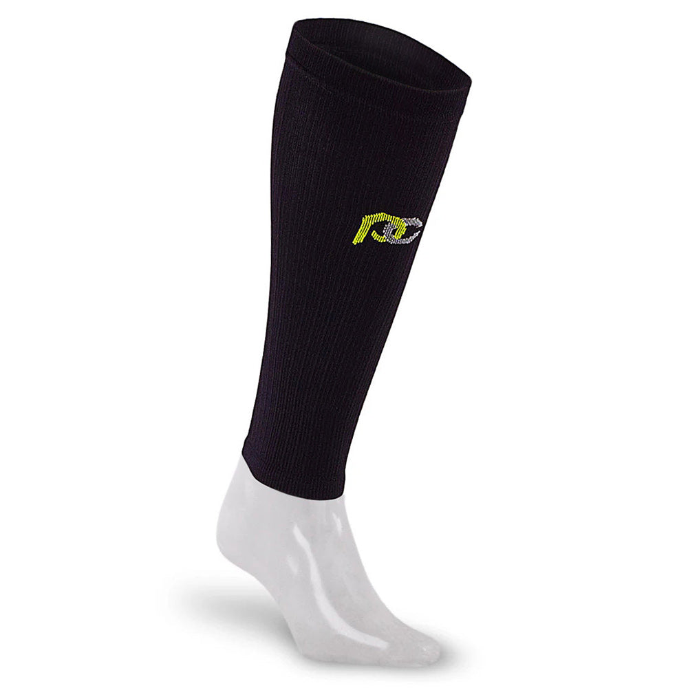 Compression Calf Sleeves - Navy Over White –