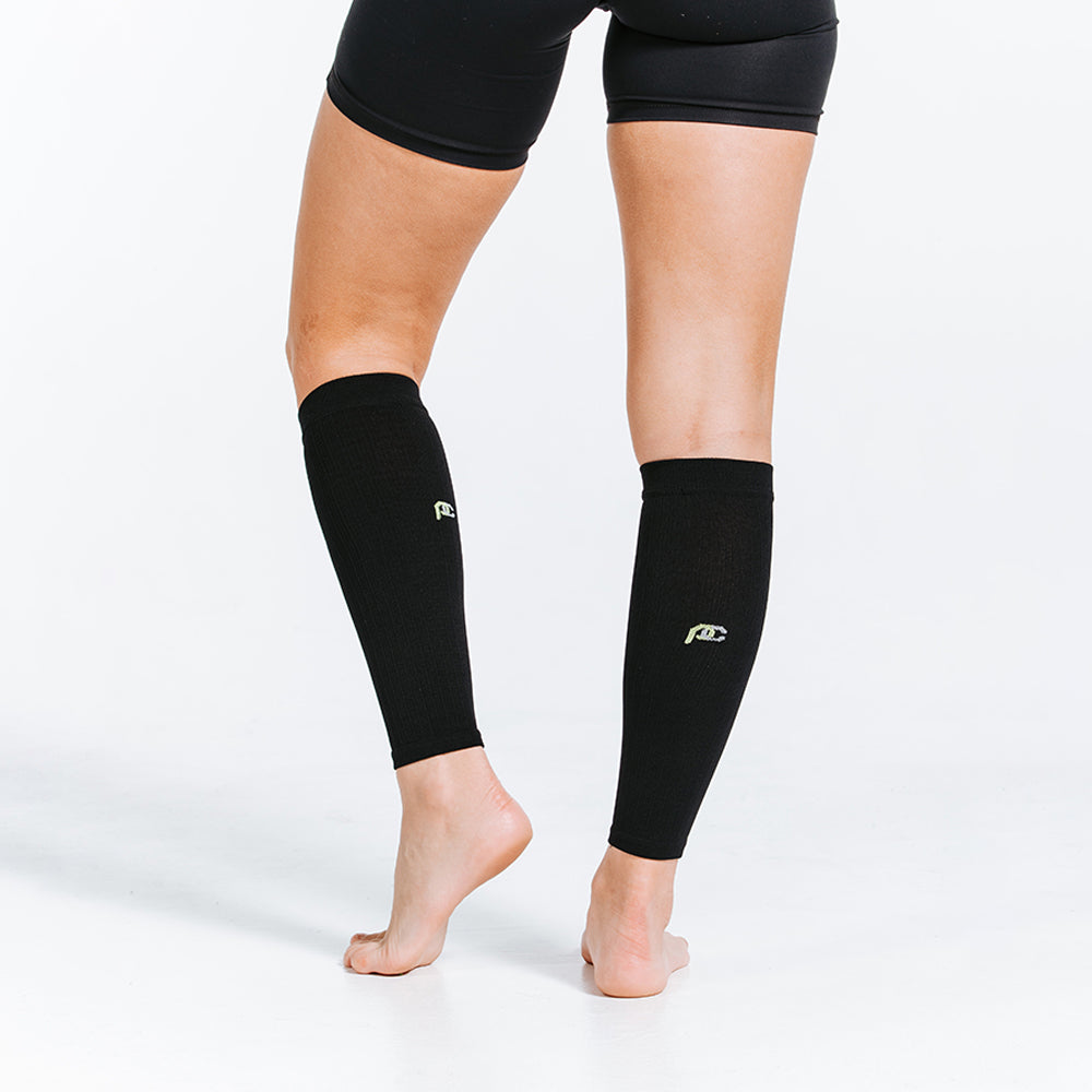Calf Compression Sleeves (Pair) S/M Black : : Health & Personal  Care