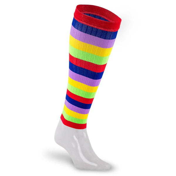 Calf Sleeves, Multicolor Stripe - PRO Compression