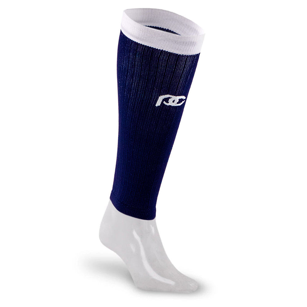 Nylon Compression Calf Sleeves (Aqua Blue/Royal Blue) – ReDesign Sports