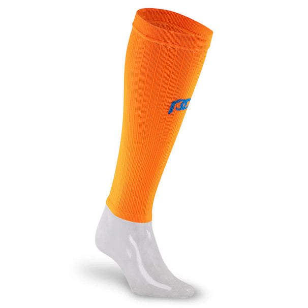 Compression Calf Sleeves in Neon Orange | PRO Compression ...