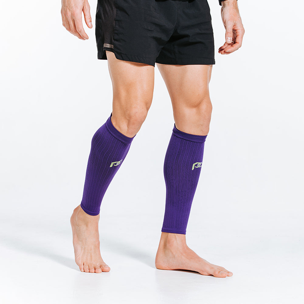 Calf Sleeves, Purple - XS