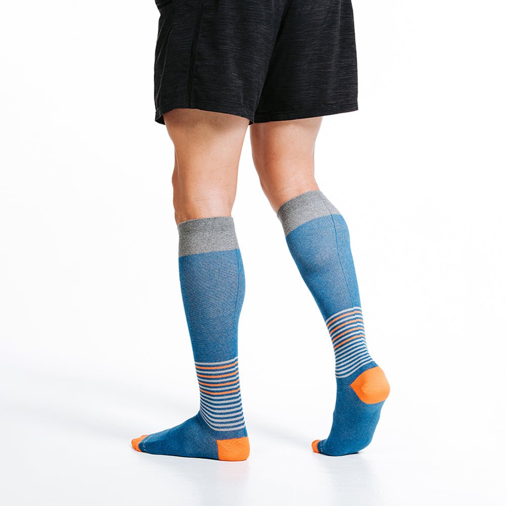 Compression Dress Socks - Beach Fire